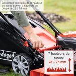 Tondeuse thermique 56 cm 224 cm3 bac 65 L – image 4