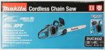Tronçonneuse sans fil 36 V 2 x 18 V guide 35 cm vitesse chaîne 20 m/s tension sans outil – image 19