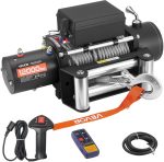 Treuil électrique 12 V 5400 kg corde synthétique 28 m - 13500LBS, Câble Acier – image 3