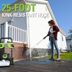 Nettoyeur haute pression électrique 2000 PSI 1,2 GPM avec réservoir de savon – image 9