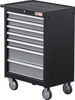 Servante d’atelier 7 tiroirs avec 120 outils charge 200 kg – image 3
