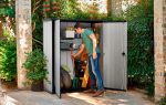 Armoire extérieure 1400 L verrouillable imperméable traitée anti UV – image 2