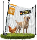 Filet poule 15 m x 90 cm avec poteaux et tendeurs - Zauntor – image 1