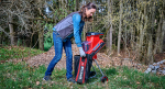 Broyeur de végétaux sans fil 36 V 25 mm sac 55 L – image 9