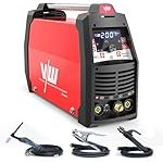 Poste à souder TIG AC/DC 200 A MMA 170 A fonction impulsion amorçage HF mémoire 9 tâches 230 V torche WP-26
