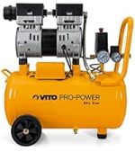 Compresseur d’air 200 L 3000 W 10 bars à courroie sur roues – image 16