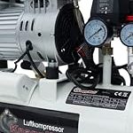 Compresseur d’air 100 L 8 bar sans huile 590 l/min 3300 W avec séparateur d’eau et réducteur de pression – image 10
