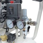 Compresseur d’air 100 L 8 bar sans huile 590 l/min 3300 W avec séparateur d’eau et réducteur de pression – image 8