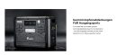 Station électrique portable 2048 Wh 2400 W LiFePO4 avec 13 sorties