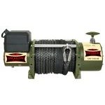 Treuil électrique 12V 7257 kg câble acier 31 m télécommande sans fil - 24V, câble synthétique 21m – image 2