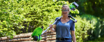 Coupe-bordure débroussailleuse batterie 48 V avec 2 batteries 4 Ah fil 38 cm lame 25 cm - 40 cm, Sans Batterie – image 6