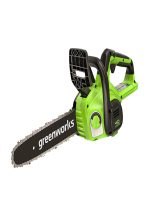 Tronçonneuse à batterie 35 cm 40 V moteur sans balais vitesse chaîne 12 m/s graissage automatique 2 batteries 2Ah chargeur - 40cm, sans batterie – image 2