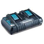 Souffleur broyeur 36 V avec 2 batteries 5 Ah et chargeur double – image 3