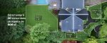 Robot tondeuse 500 m² sans fil périphérique AWD avec garage et cartographie automatique