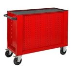 Servante d’atelier vide 7 tiroirs sur roulements charge max 300 kg roues 150 mm