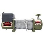 Treuil électrique 12V 7257 kg câble acier 31 m télécommande sans fil - 24V, câble synthétique 21m – image 1