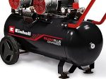 Compresseur à air 50 L 8 bars 1500 W sans huile avec réducteur de pression