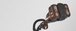 Débroussailleuse sans fil 40 V tête interchangeable largeur de coupe 38 cm lame 25 cm moteur brushless 7000 tr/min - 38 cm, sans batterie (guidon) – image 11