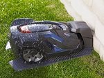 Robot tondeuse 400 m² avec kit d’installation, Wi-Fi et Bluetooth – image 4