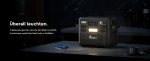 Station électrique portable 2048 Wh 2400 W LiFePO4 avec 13 sorties