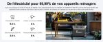 Station électrique portable 3840 Wh 3600 W batterie LFP 13 sorties