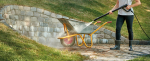 Nettoyeur haute pression 180 bar avec tuyau 12 m