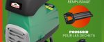 Broyeur de végétaux électrique 2800 W 44 mm 2 sacs 60 L inversion rotor 240 V – image 3