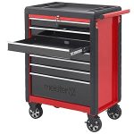 Servante d’atelier 7 tiroirs charge 150 kg 69,6 x 47,2 x 97,6 cm verrouillage central roues avec freins – image 14