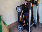 Tondeuse à gazon sans fil autotractée 40 V coupe 46 cm avec 2 batteries 4 Ah - Tondeuses poussées, Moderne – image 2