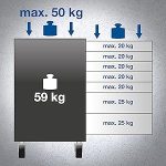 Servante d’atelier 7 tiroirs avec 120 outils charge 200 kg – image 10