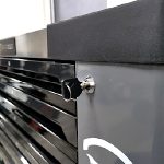 Servante d’atelier 7 tiroirs outillés avec armoire latérale – image 5