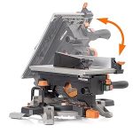 Scie à onglet scie de table 2 en 1 1500 W lame TCT 210 mm - Scie à table à onglets – image 1