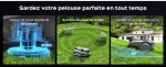 Robot tondeuse 1600 m² RTK avec coupe en U et bordures – image 8