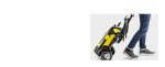Nettoyeur haute pression 180 bar 600 l/h avec tuyau 10 m