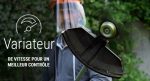Débroussailleuse sans fil 40 V tête interchangeable largeur de coupe 38 cm lame 25 cm moteur brushless 7000 tr/min - 38 cm, sans batterie (guidon) – image 4