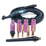 Poste à souder TIG AC/DC 200 A MMA 170 A fonction impulsion amorçage HF mémoire 9 tâches 230 V torche WP-26