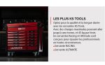 Composition d’outils 6 tiroirs 428 pièces pour servante d’atelier – image 7