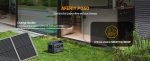 Station d’énergie solaire 400 W 256 Wh avec sortie CA