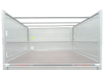 Remorque sur ressorts UNITRAILER Garden 264/R KIPP 264x125 ridelles grillagées châssis H-0 bâche grise 750 kg – image 5