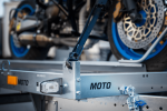 Remorque moto UNITRAILER MOTO 1 rail acier 2200×1303 mm PTAC 300–750 kg – image 7