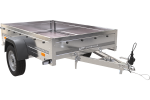 Remorque basculante 1 essieu UNITRAILER Garden Trailer 201 Kipp 200x125 cm 750 kg – image 8