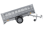 Remorque basculante UNITRAILER Garden Trailer 264 KIPP 2641 x 1256 mm PTAC 750 kg – image 19