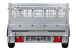 Remorque basculante UNITRAILER Garden Trailer 264 KIPP 2641 x 1256 mm PTAC 750 kg – image 15