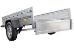 Remorque à un essieu sur ressorts 200x125 UNITRAILER GARDEN 201/R KIPP PTAC 750 kg – image 9