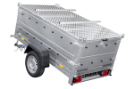 Remorque UNITRAILER Garden Trailer 200 Kipp avec capot 200x106 cm PTAC 750 kg – image 17