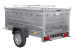 Remorque UNITRAILER Garden Trailer 200 Kipp avec capot 200x106 cm PTAC 750 kg – image 16