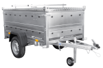 Remorque UNITRAILER Garden Trailer 200 Kipp avec capot 200x106 cm PTAC 750 kg – image 14