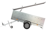 UNITRAILER Garden Trailer 264 KIPP 264x125 cm basculante avec ridelles BIS et couvercle aluminium – image 15