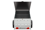 UNITRAILER Garden Trailer 264 KIPP 264x125 cm basculante avec ridelles BIS et couvercle aluminium – image 14