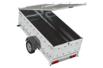 UNITRAILER Garden Trailer 264 KIPP 264x125 cm basculante avec ridelles BIS et couvercle aluminium – image 11
